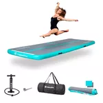 Ścieżka akrobatyczna Airtrack inSPORTline Airstunt 500x100x10 cm szara z pompką