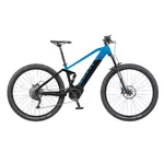 Elektryczny rower górski z pełnym zawieszeniem Levit Kingit BF Overstep 630 29" - Blue black pearl