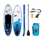 Paddleboard z akcesoriami deska SUP inSPORTline Wavelet 9'6" - Niebieski