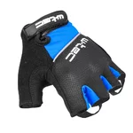 Rękawice kolarskie na rower W-TEC Bravoj - Niebieski-czarny