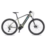 Górski rower elektryczny 4EVER Exstream PRO 820Wh 29" - model 2025 - wąż zielony/hologram