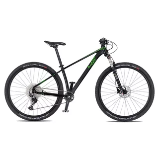 Rower górski młodzieżowy 4EVER Dark Sport 29" - model 2025 - perłowy czarny/zielony