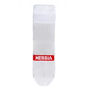 Skarpety Nebbia "EXTRA MILE" crew 103 - Biały