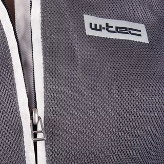 Damska kurtka motocyklowa W-TEC Lucina - szaro-kremowa biel