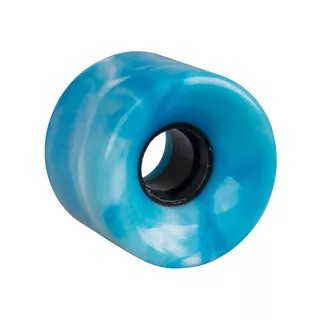 Kółko do deskorolki typu penny board fiszka 60*45 mm - Żółty - Niebieski