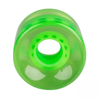 Przezroczyste kółko do deskorolki typu penny board fiszka 60*45 mm - Żółty