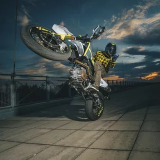 Koszula motocyklowa W-TEC Terchis - Żółty