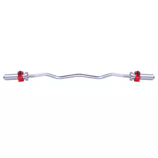 Zestaw olimpijskich aluminiowych zacisków na gryf inSPORTline CL-21 50mm - Srebrny
