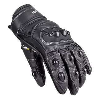 Rękawice motocyklowe skórzane W-TEC Radoon - Czarny