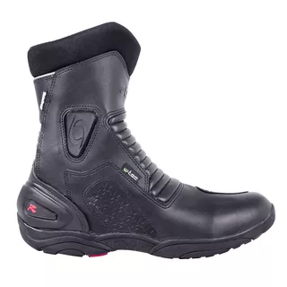 Skórzane buty motocyklowe W-TEC Bangoff - Czarny