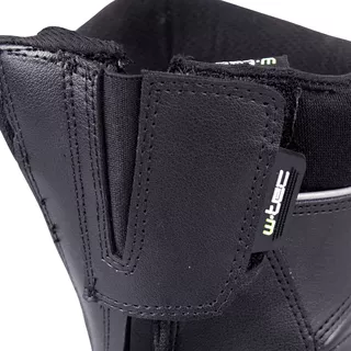 Skórzane buty motocyklowe W-TEC Bangoff - Czarny