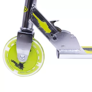 Hulajnoga dziecięca WORKER Racer Urban Boy ∙ świecące koła LED ∙ składana ∙ nośność 50 kg ∙ aluminium