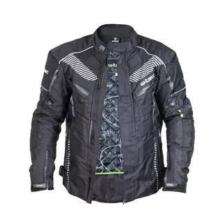 Męska kurtka motocyklowa W-TEC Kamicer - Czarno-szary