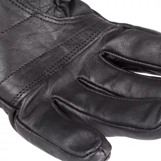 Damskie skórzane rękawice motocyklowe W-TEC Stolfa - Czarny