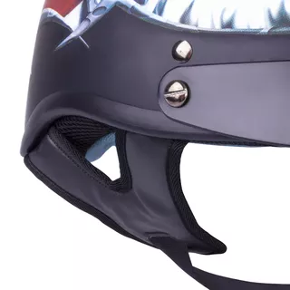 Kask motocyklowy otwarty W-TEC V531 chopper - Matt.czarny