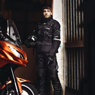 Kask motocyklowy W-TEC NK-850 otwierany + BLENDA - Biały błyszczący