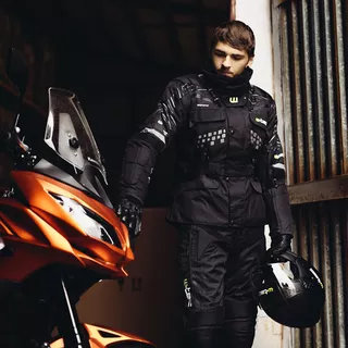 Kask motocyklowy W-TEC NK-850 otwierany + BLENDA - Biały błyszczący