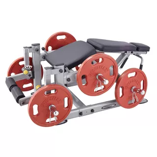 Maszyna na mięśnie nóg - Steelflex PlateLoad Line PLLC - Szary - Szary