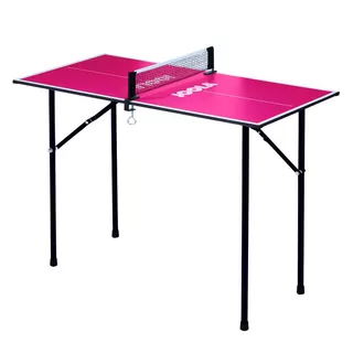 Stół do tenisa stołowego Joola Mini 90x45 cm - Różowy