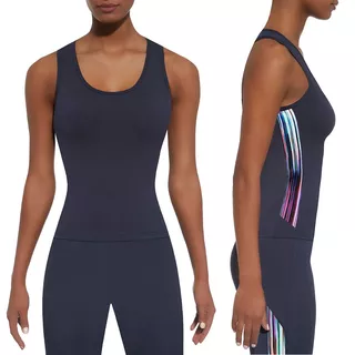 Sportowy top damski BAS BLACK Cosmic-Top 50 - Niebieski - Niebieski