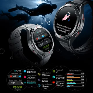 Zegarek smartwatch inteligentny inSPORTline Rodamo ∙ 100+ aktywności ∙ kompas/barometr ∙ 20 dni