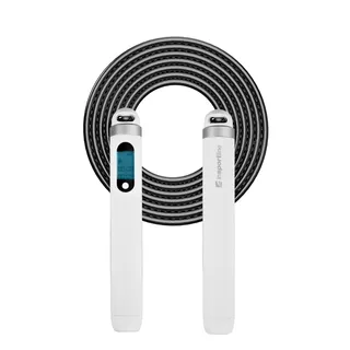 Inteligentna skakanka fitness smart z bluetooth inSPORTline Jumpsmart - Biały