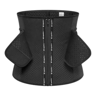 Gorset fitness stabilizująco wyszczuplający inSPORTline Corwaist - Czarny
