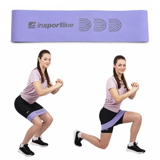 Taśma oporowa / opaska ∙ inSPORTline Hiplop L ∙ 22 kg oporu ∙ 8 cm szeroka ∙ antypoślizgowa