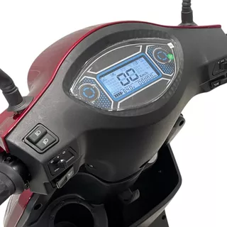 Skuter inwalidzki elektryczny trójkołowiec inSPORTline Marica - Czerwony