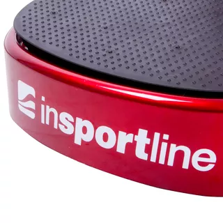 Platforma wibracyjna domowa inSPORTline Lotos - OUTLET - Czerwony