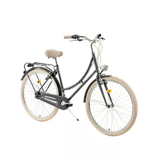 Rower miejski DHS Citadinne 2636 26" - OUTLET - Jasnozielony