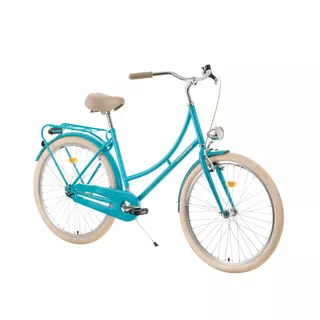 Rower miejski DHS Citadinne 2632 26" 4.0 - Jasnozielony - Jasnozielony