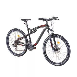 Rower górski z amortyzatorami DHS Teranna 2745 27,5" - model 2019 - Niebieski - Szary
