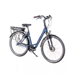 Elektryczny rower miejski Devron 28124A 28" 4.0 - Niebieski