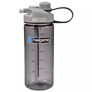 Butelka sportowa bidon NALGENE MultiDrink Sustain 600 ml - Czerwony - Szary