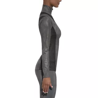 Damska bluza sportowa BAS BLACK Flint Blouse - grafitowo-szary