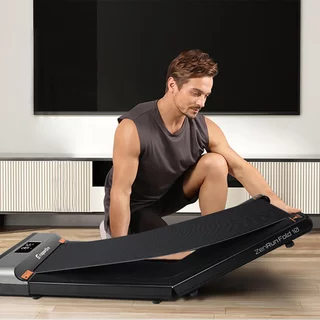 Składana bieżnia elektryczna domowa inSPORTline ZenRun Fold 10 ∙ 1-6 km/h ∙ 120 kg ∙ ultra kompaktowa