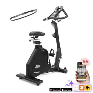 Rower treningowy magnetyczny inSPORTline ZenBike 300 + pas piersiowy