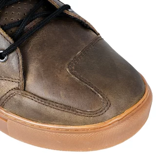 Męskie skórzane buty motocyklowe W-TEC Fred - Brąz śródziemnomorski
