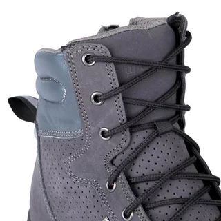 Męskie niskie buty motocyklowe W-TEC Elton - czarno-ciemnoszary