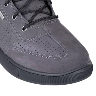 Męskie niskie buty motocyklowe W-TEC Elton - czarno-ciemnoszary