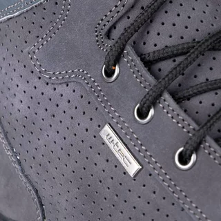 Męskie niskie buty motocyklowe W-TEC Elton - czarno-ciemnoszary