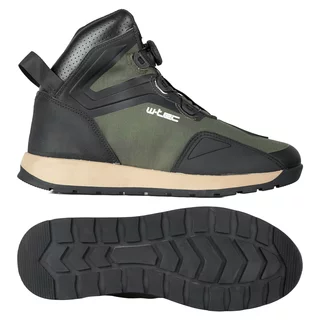 Męskie buty motocyklowe W-TEC Vigger - Oliwkowa zieleń