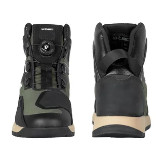 Męskie buty motocyklowe W-TEC Vigger - Oliwkowa zieleń