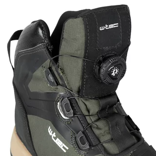 Męskie buty motocyklowe W-TEC Vigger - Oliwkowa zieleń