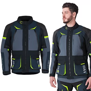 Kurtka motocyklowa W-TEC Modock ∙ trójwarstwowa ∙ wypinana podpinka ∙ membrana wodoodporna ∙ ochraniacze CE ∙ wentylacja AirVent