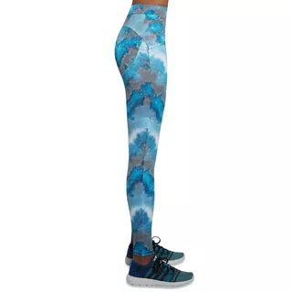 Legginsy sportowe damskie push-up BAS BLACK Energy - Niebieski