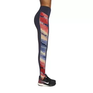 Damskie sportowe legginsy BAS BLACK Rainbow - Ciemny niebieski