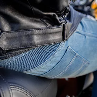 Skórzana kurtka motocyklowa W-TEC Helsin - Czarno-biały