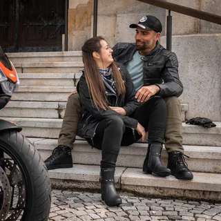 Męskie buty motocyklowe W-TEC Ravito - Czarny